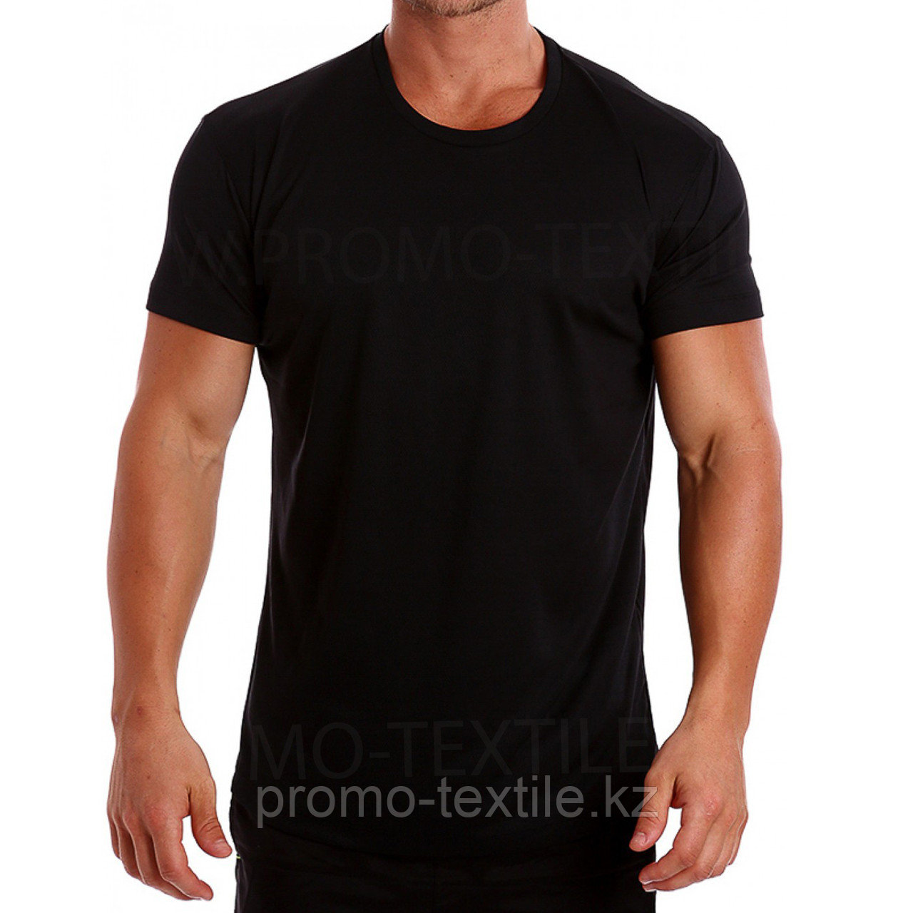 Пошив футболки драй фит черного цвета I Футболка черная на заказ