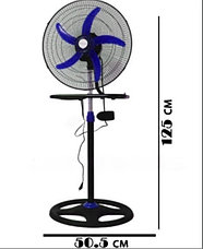 Вентилятор электрический Nikura Japan 3 в 1 напольный, настольный и настенный, фото 2