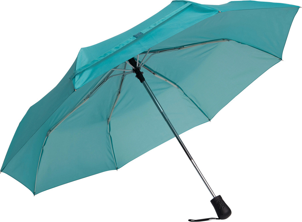 Ветроустойчивый складной зонт BORA, бирюзовый