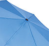 Ветроустойчивый складной зонт BORA, голубой, фото 5