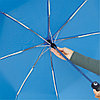 Ветроустойчивый складной зонт BORA, голубой, фото 9