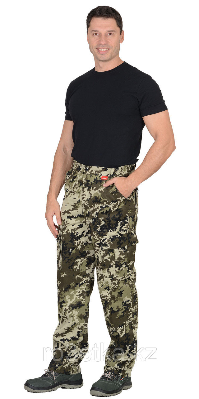 Брюки "КОБРА" (тк. Смесовая) " КМФ "Пиксель"