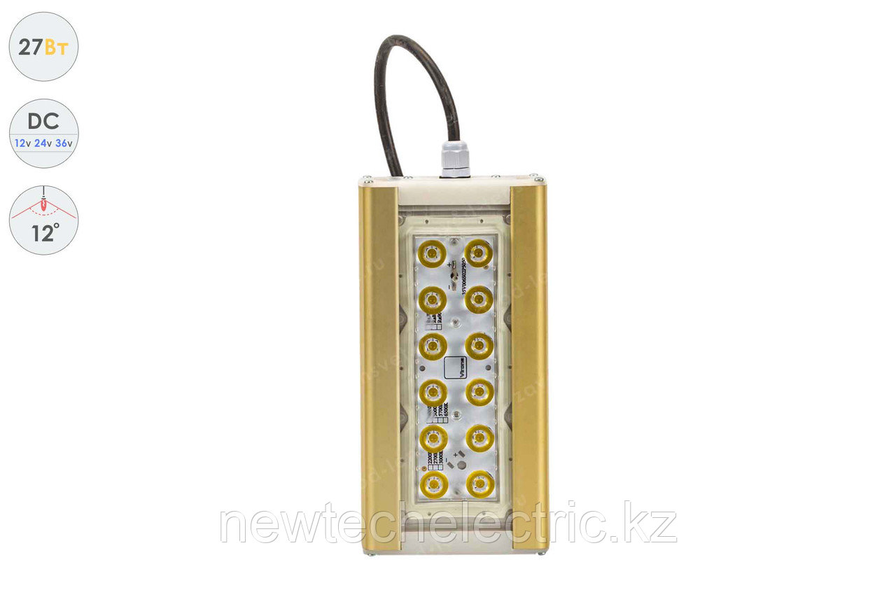 Низковольтный светодиодный светильник Прожектор GOLD, универсальный U-1 , 27 Вт, 12° - фото 1 - id-p3711926