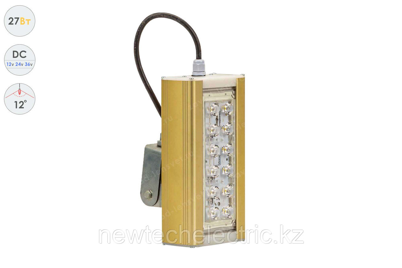 Низковольтный светодиодный светильник Прожектор GOLD, универсальный U-1 , 27 Вт, 12° - фото 2 - id-p3711926