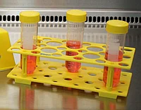 Штатив S для центрифужных пробирок, 18 х 15 мл или 10 х 50 мл, PP, стерильный.