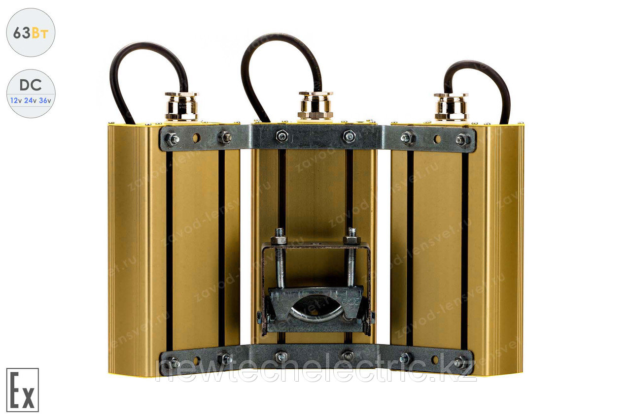 Низковольтный светодиодный светильник Модуль Взрывозащищенный GOLD, универсальный UM-3 , 63 Вт, 120° - фото 2 - id-p3712078