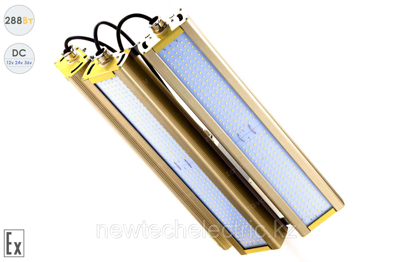 Низковольтный светодиодный светильник Модуль Взрывозащищенный GOLD, консоль KM-3, 288 Вт, 120° - фото 4 - id-p3712129