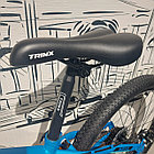 Подростковый Велосипед Trinx K014. Рама 11,5". MTB. Скоростной. Синий., фото 2