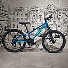 Подростковый Велосипед Trinx K014. Рама 11,5". MTB. Скоростной. Синий., фото 7