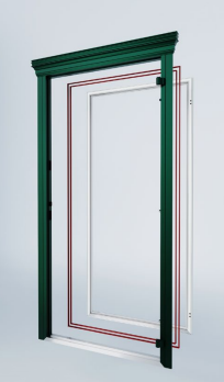 Входная металлическая дверь Классика Терморазрыв - фото 2 - id-p107775837