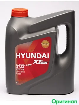 Моторное масло Hyundai XTeer gasoline G700 10w40 4L