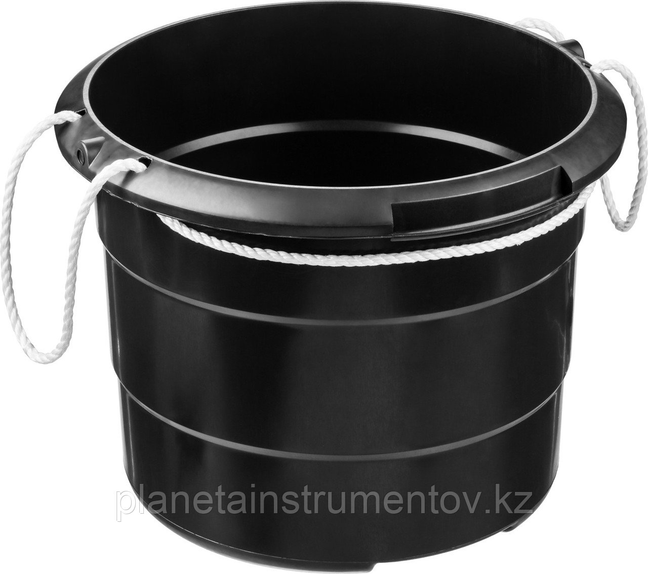 STAYER 40 л, пластмассовое, высокопрочное, с канатными ручками, ведро строительное 06085-40