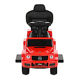 Каталка Ningbo Prince Merсedes Benz 653 c ручкой Красный, фото 5