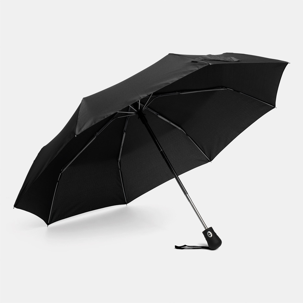 Ветроустойчивый складной зонт BORA, черный - фото 1 - id-p107781537