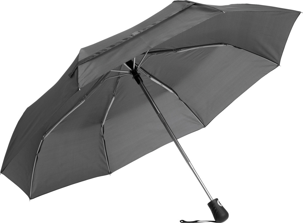 Ветроустойчивый складной зонт BORA, серый - фото 1 - id-p107781581