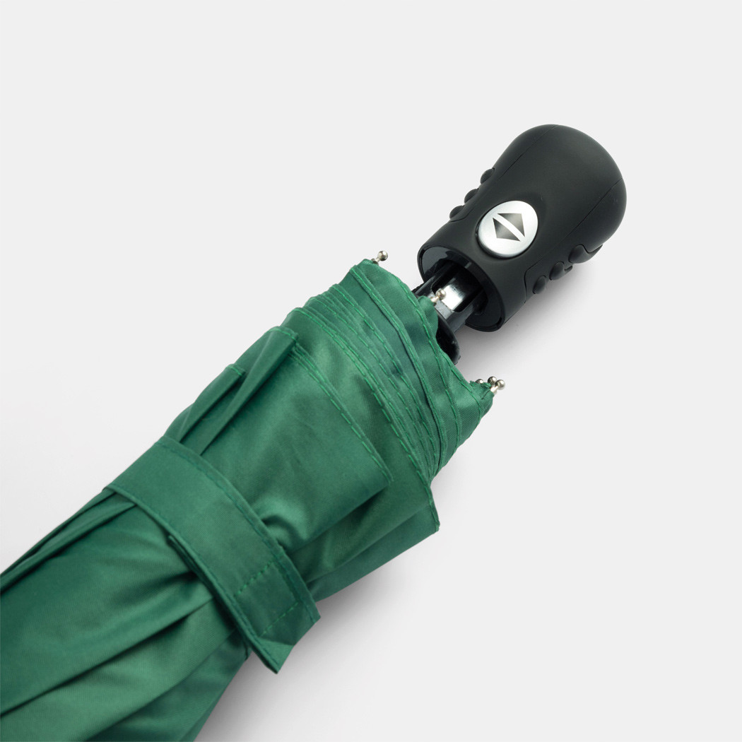 Ветроустойчивый складной зонт BORA, темно-зеленый - фото 4 - id-p107782394