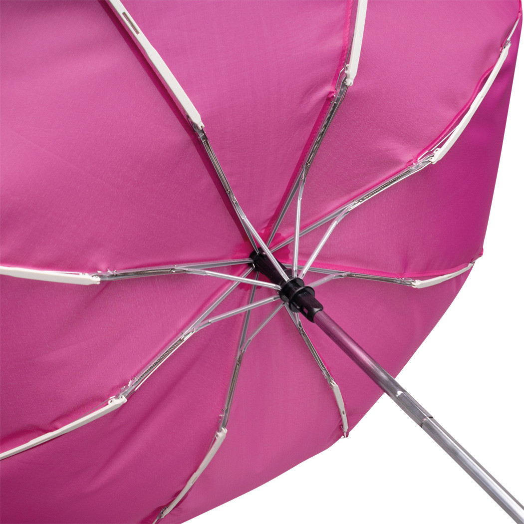 Ветроустойчивый складной зонт BORA, розовый - фото 5 - id-p107782444