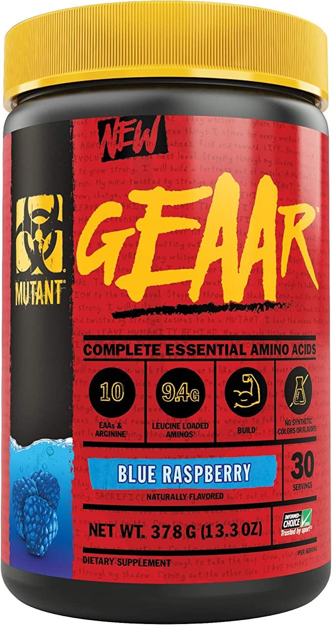 БАД Geaar Amino, 378 g, Mutant Blue raspberry - фото 1 - id-p107782479