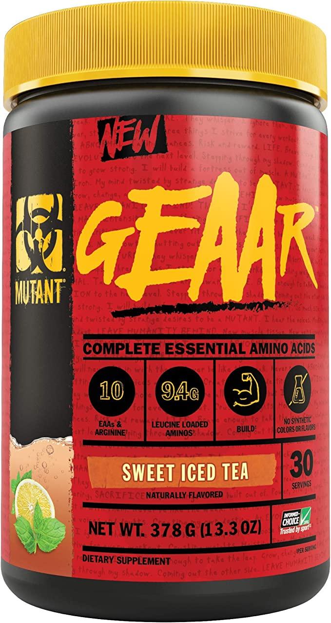 БАД Geaar Amino, 378 g, Mutant Sweet iced tea - фото 1 - id-p107782483