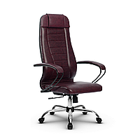 Кресло офисное МЕТТА Комплект 30 Темно-бордовый