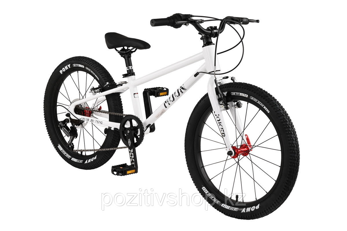 Детский 2-колесный велосипед Moon Joker 20 7 spd White - фото 2 - id-p107784436