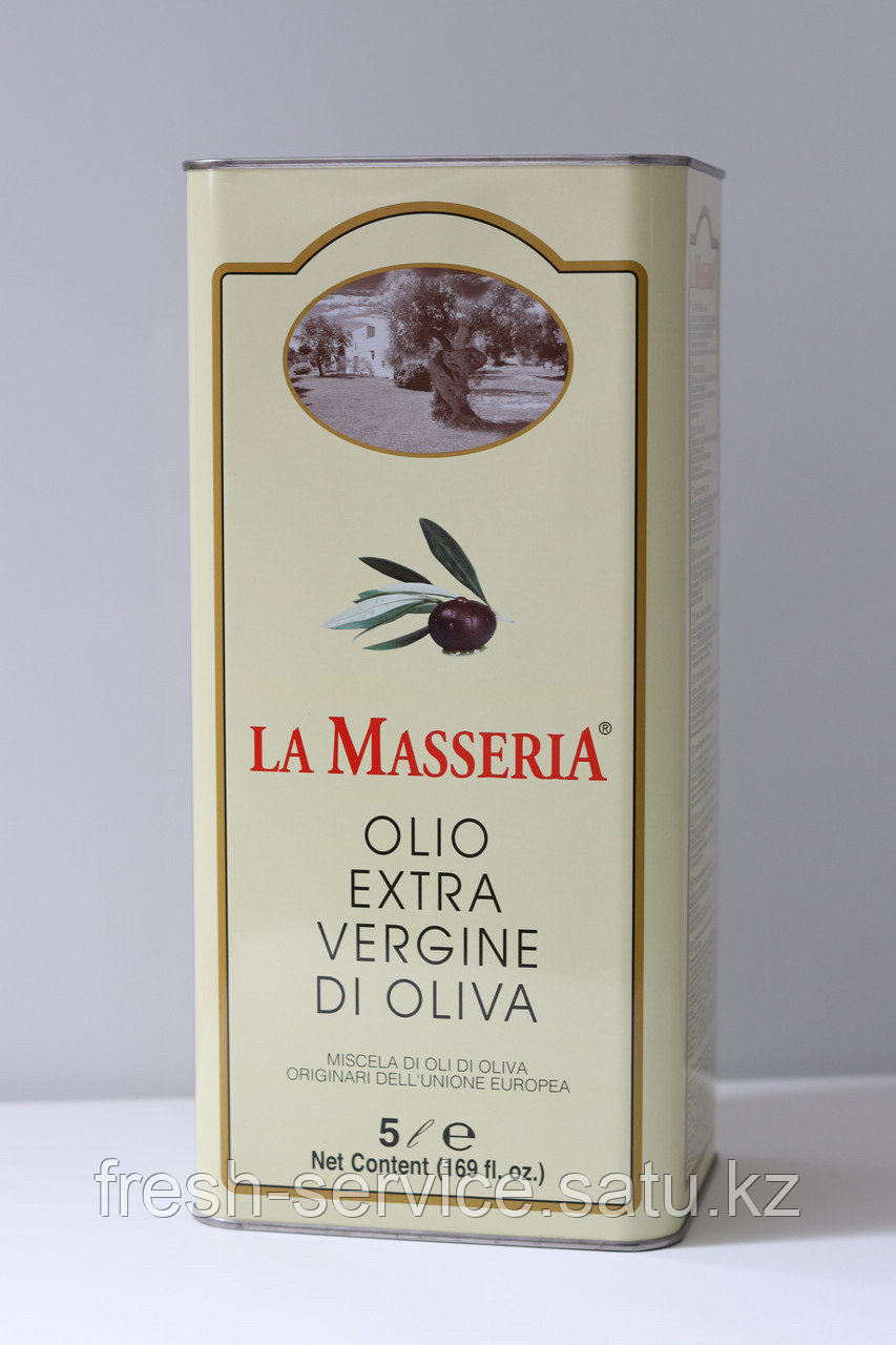 Масло оливковое Extra Virgin "LA MASSERIA" 5 л - фото 3 - id-p75854980