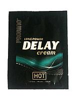 Продлевающий крем для мужчин Prorino long power delay cream by HOT (пробник 3 мл.)