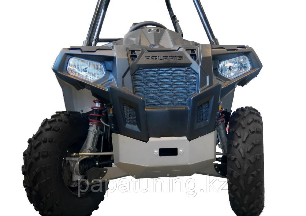 Защита днища алюминий для квадроцикла POLARIS Sportsman ACE 2015- - фото 2 - id-p107647146