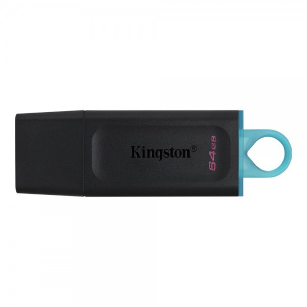 USB-накопитель, Kingston, DTX/64GB, 64GB, USB 3.2, Чёрный - фото 2 - id-p107321674