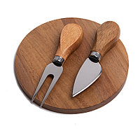 Набор для сыра PARMESAN, коричневый, , 33600