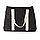 Пляжная сумка VINGA Sortino из rPET, черный; , Длина 45 см., ширина 15 см., высота 35 см., диаметр 0 см.,, фото 2