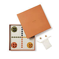 Настольная игра VINGA Ludo, коричневый; , Длина 25 см., ширина 25 см., высота 2,8 см., диаметр 0 см., 9160