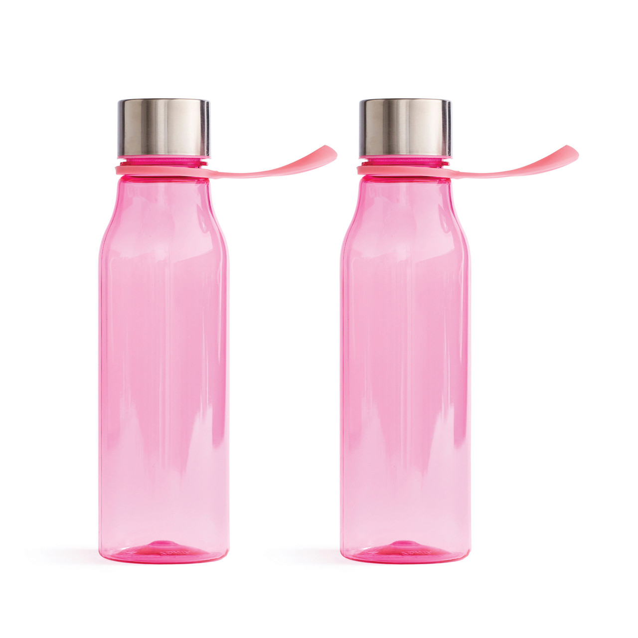 Бутылка для воды VINGA Lean из тритана, 600 мл, розовый; , , высота 23,5 см., диаметр 6,5 см., 50830 - фото 4 - id-p107794243
