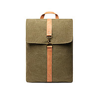 Рюкзак VINGA Bosler из переработанного канваса GRS, 15 , зеленый; , Длина 43 см., ширина 13 см., высота 30,5