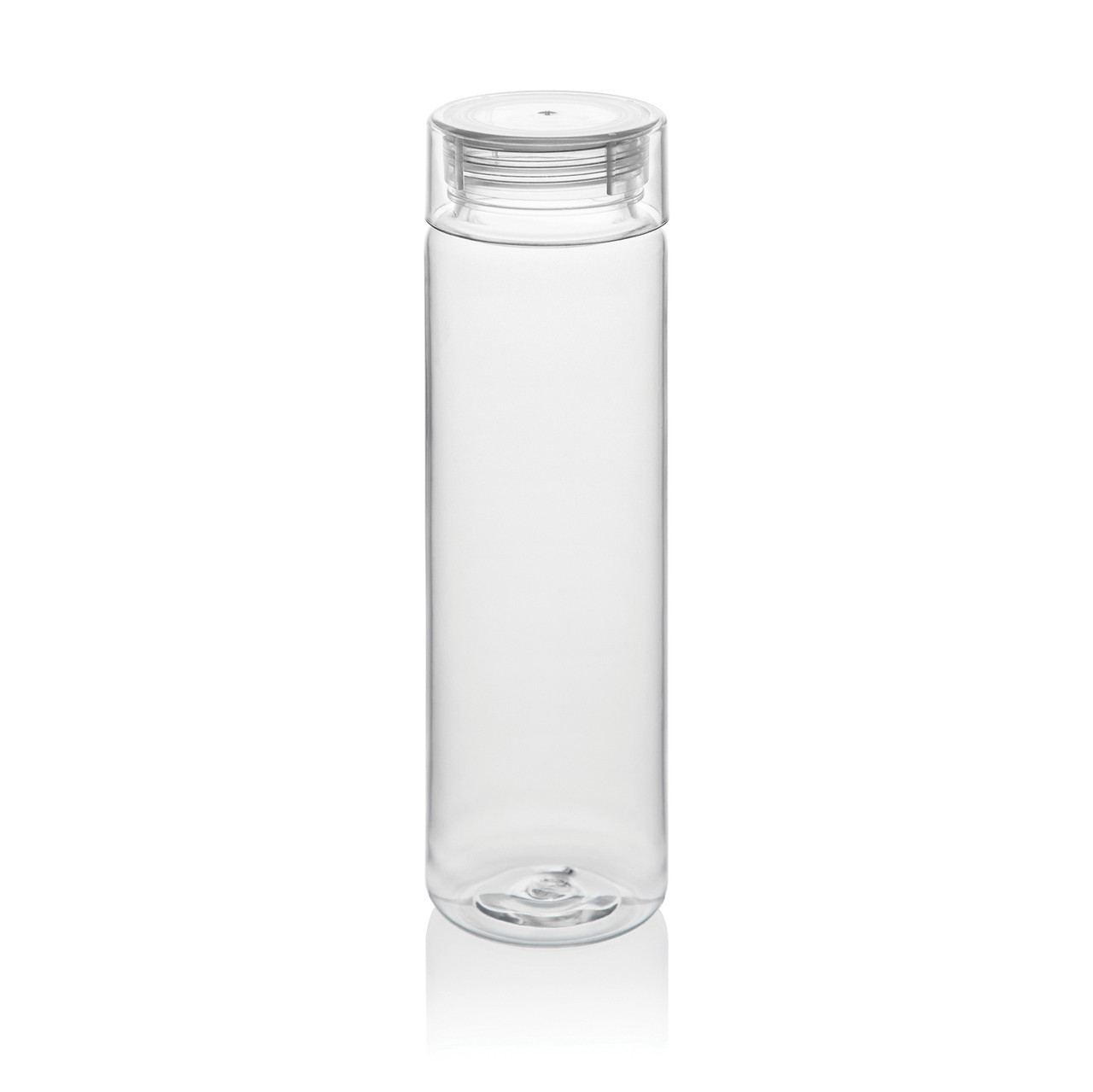 Бутылка для воды VINGA Cott из rPET, 600 мл, прозрачный; , , высота 21,5 см., диаметр 6,5 см., 102002 - фото 1 - id-p107794333