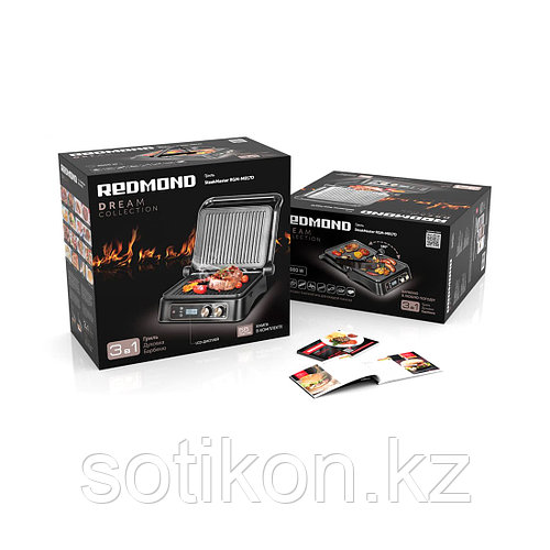 Гриль REDMOND SteakMaster RGM-M817D Черный/сталь (id 107794558)