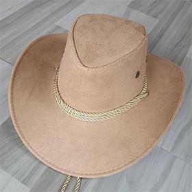 Ковбойская шляпа бежевая 58-60