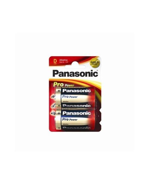 Panasonic LR20XEG/2BP Батарейка щелочная Pro Power тип D 2B