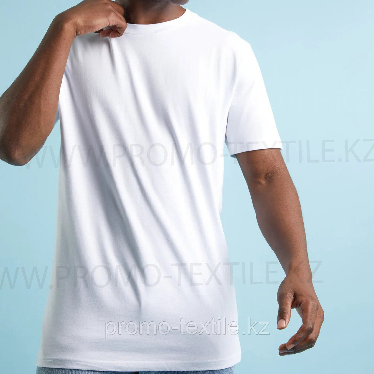 Пошив футболки на заказ (180гр) | Базовая футболка белого цвета