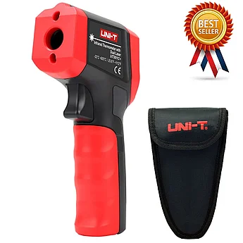 UT301A+ Инфракрасный термометр-пирометр (-32 ~ +420ºC) с регулируемым коэффициентом излучения. В реестре СИ РК