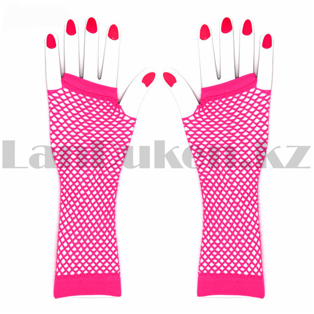 Длинные перчатки - сетка купить