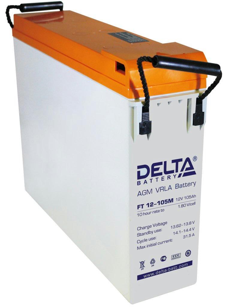 Аккумулятор Delta FT 12-105 M - фото 1 - id-p107790692