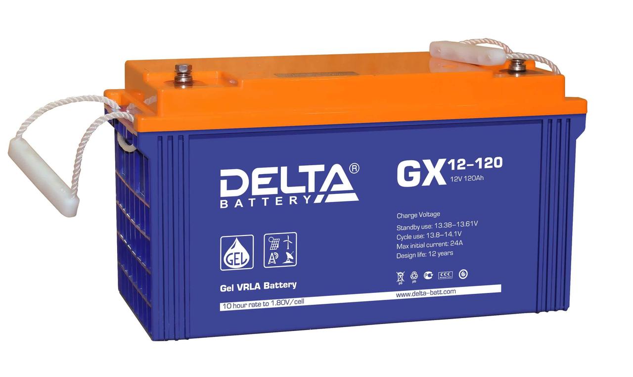 Аккумулятор Delta GX 12-120 - фото 1 - id-p107790712