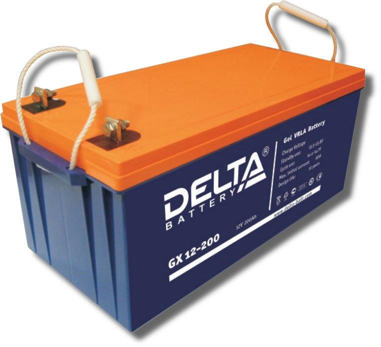 Аккумулятор Delta GX 12-200 - фото 1 - id-p107790715