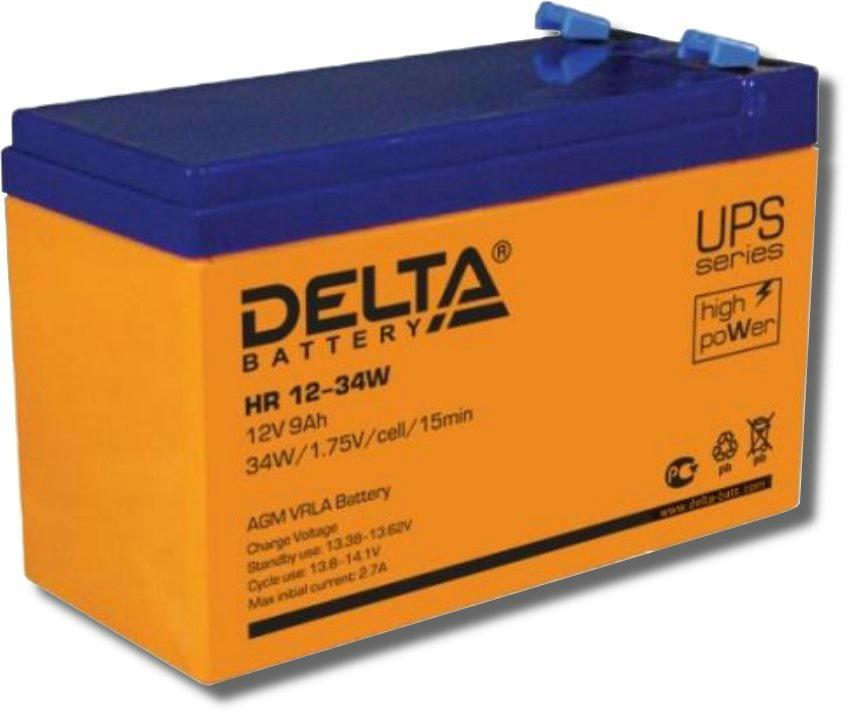Аккумулятор Delta HR 12-34 W - фото 1 - id-p107790731