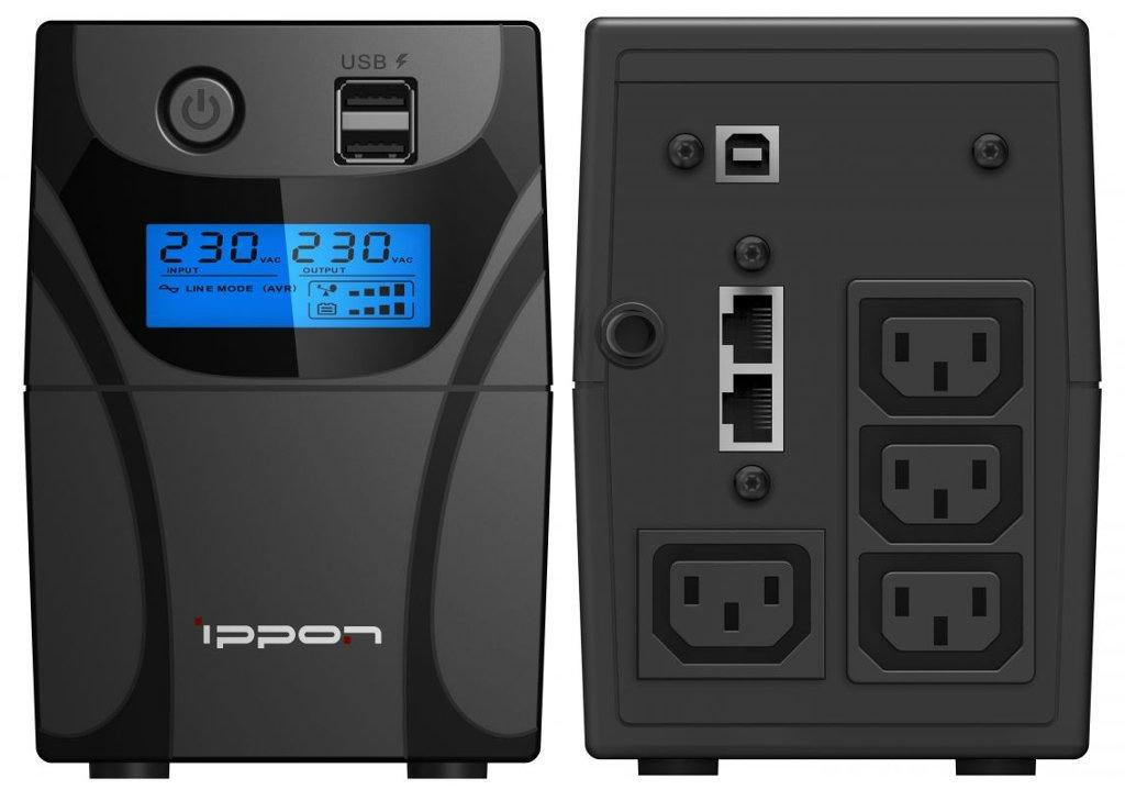 Блок питания Ippon Back Power Pro II 600 (1030300) - фото 1 - id-p98078322