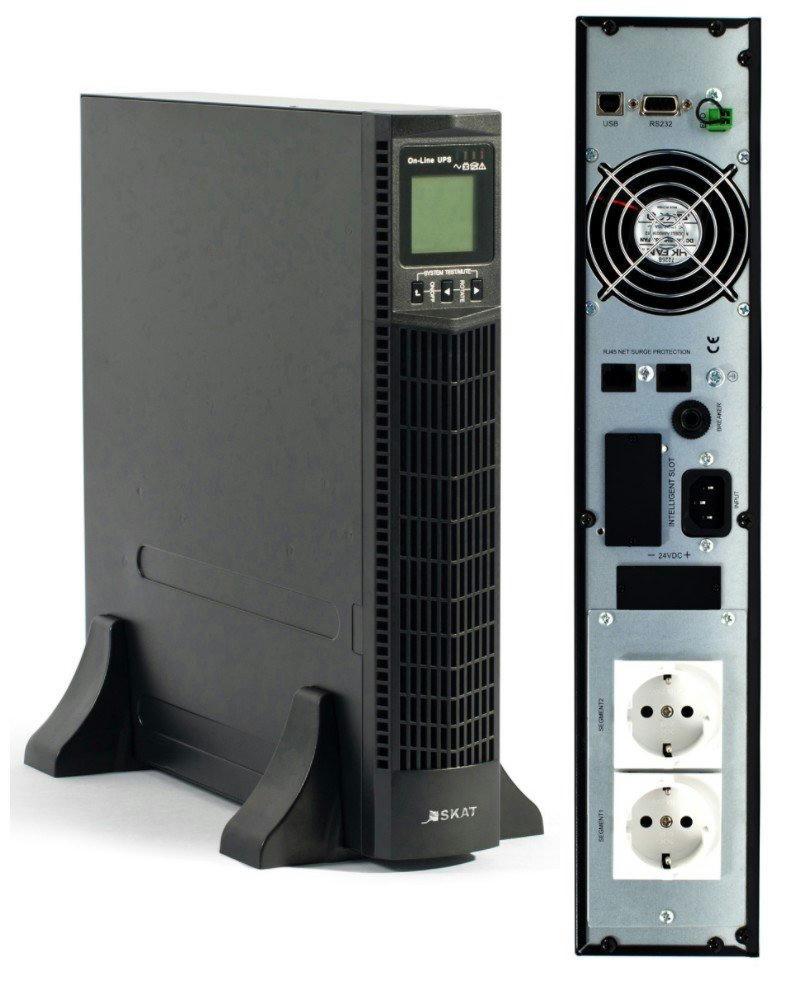 Блок питания SKAT UPS 1000 RACK + 2х9Ah (482)