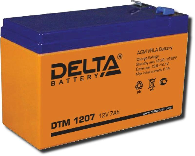 Аккумулятор Delta DTM 1207 - фото 1 - id-p107790630
