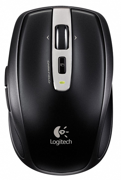 Мышь Logitech Anywhere MX, Black-Gray, Wireless, Laser, 1000dpi, 2 x AA, USB - фото 1 - id-p107798576