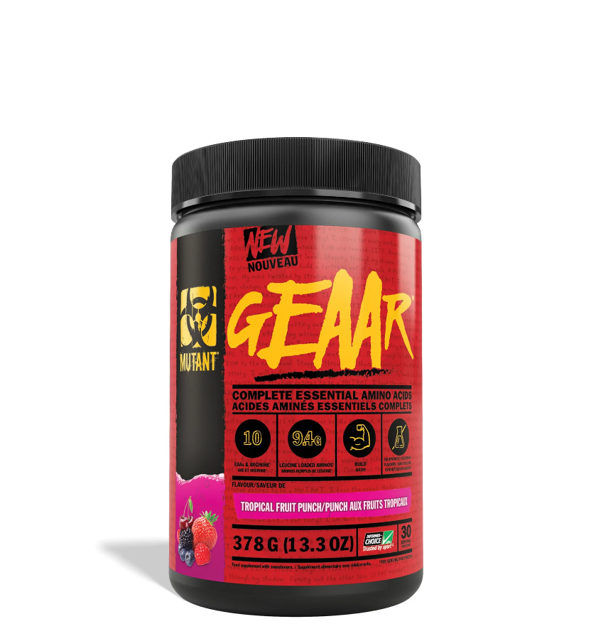 БАД Geaar Amino, 378 g, Mutant Tropical fruit punch - фото 1 - id-p107798585